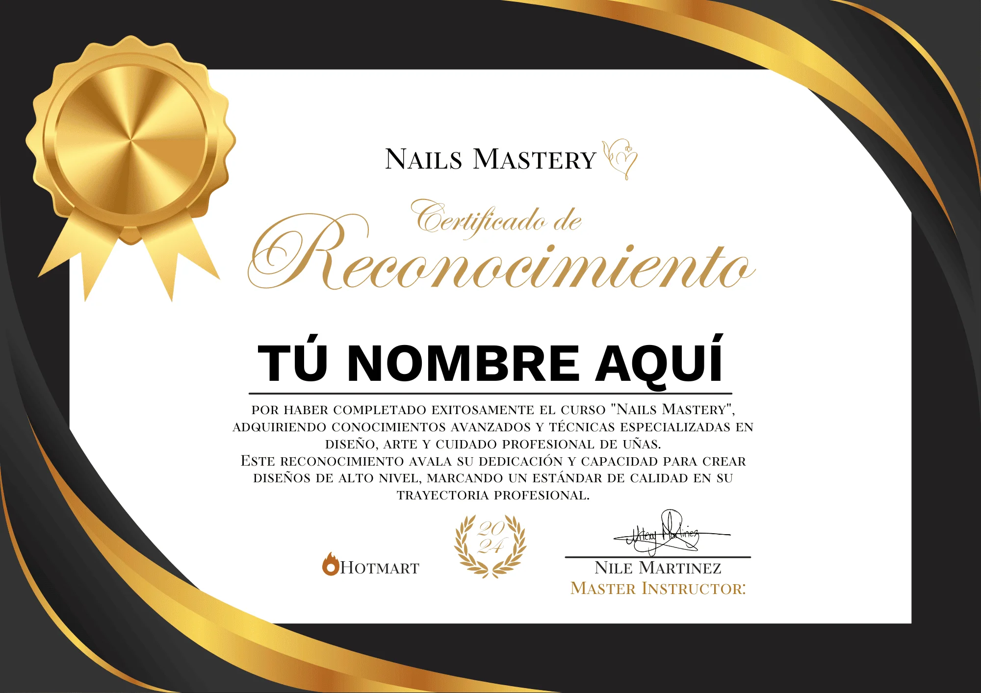 Certificado Oficial
